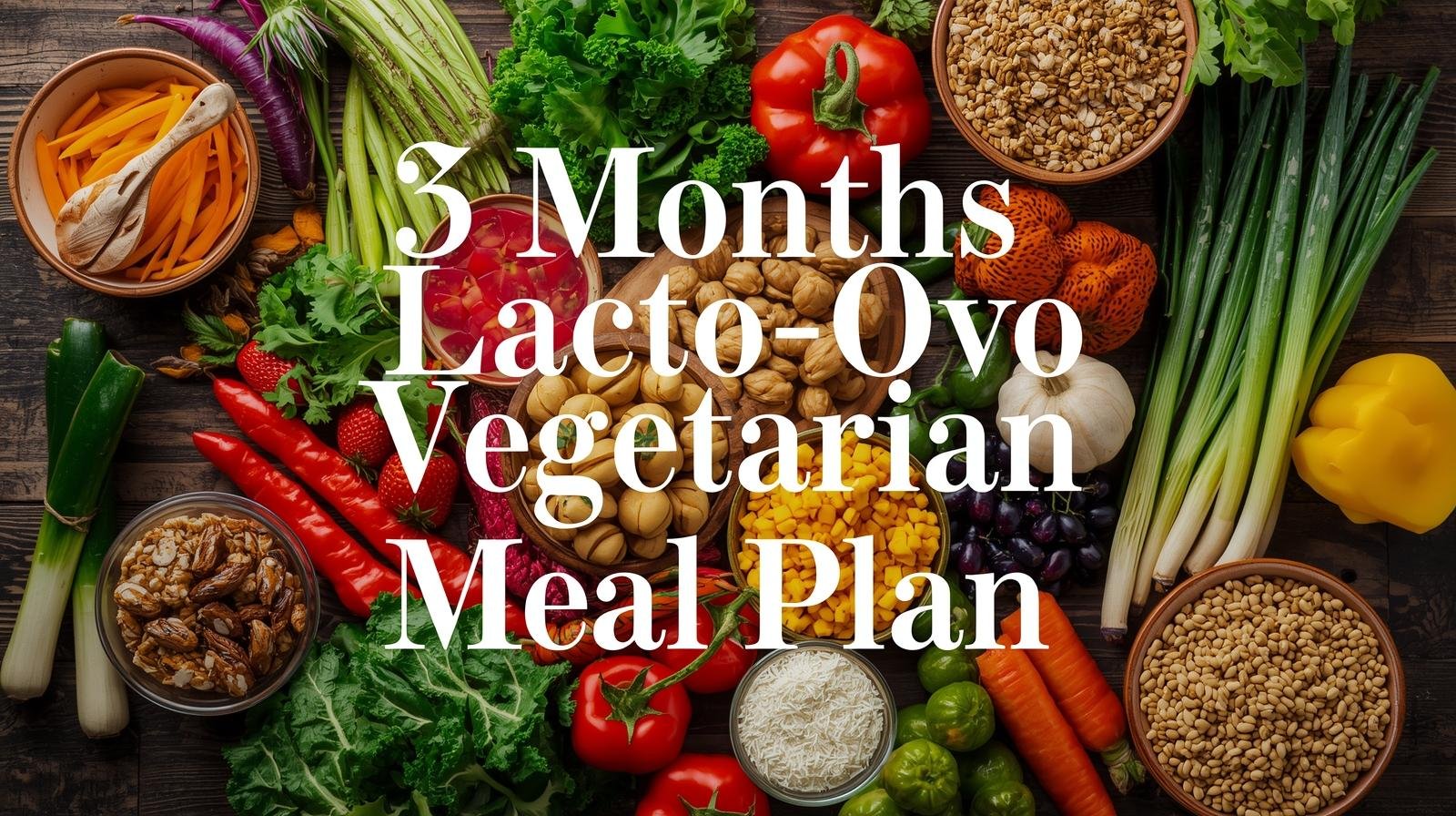 3 Month Lacto Ovo Vegetarian Meal Plan Payhip — free download