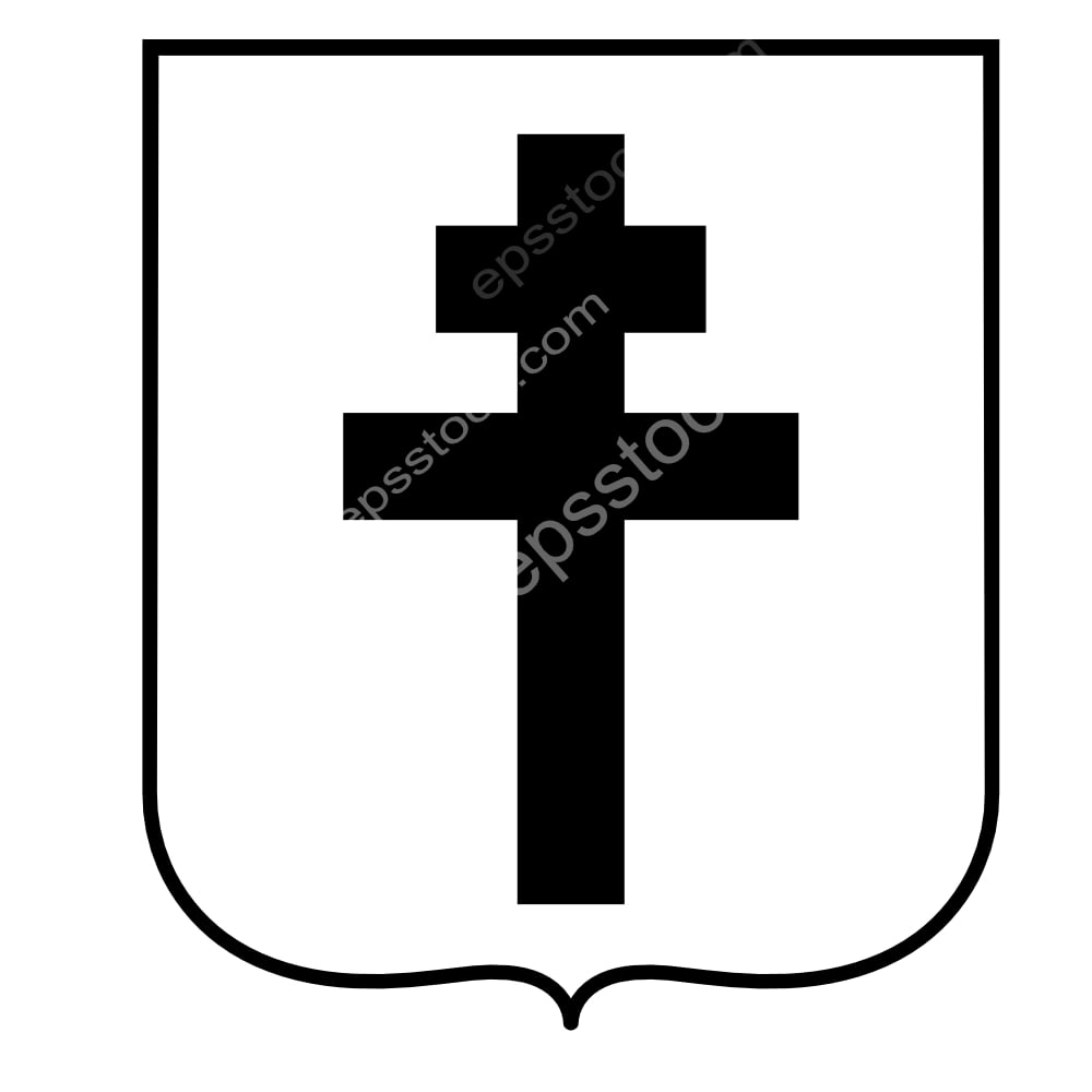 Partail Cross Patriarchal Cross symbol