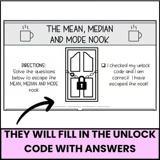 7th Grade Math Escape Room | 7th Grade Math Project | End of Year Review