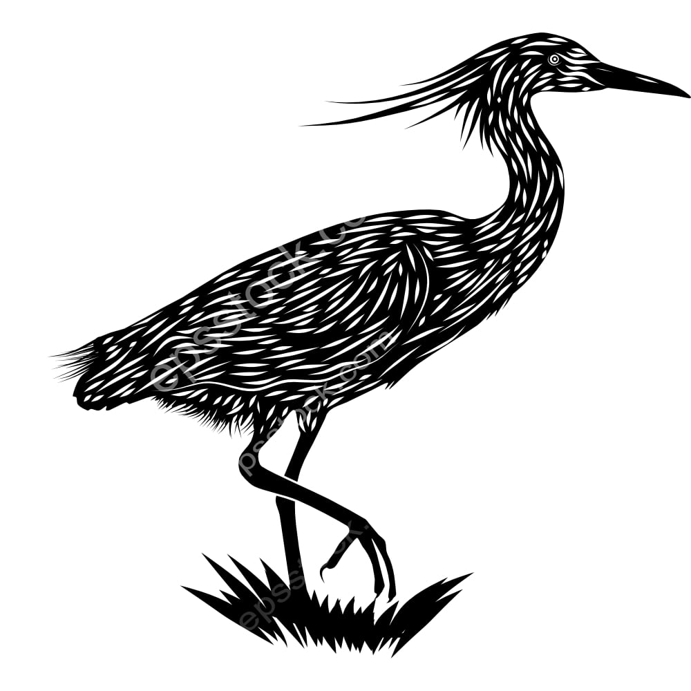 Chinese Egret symbol