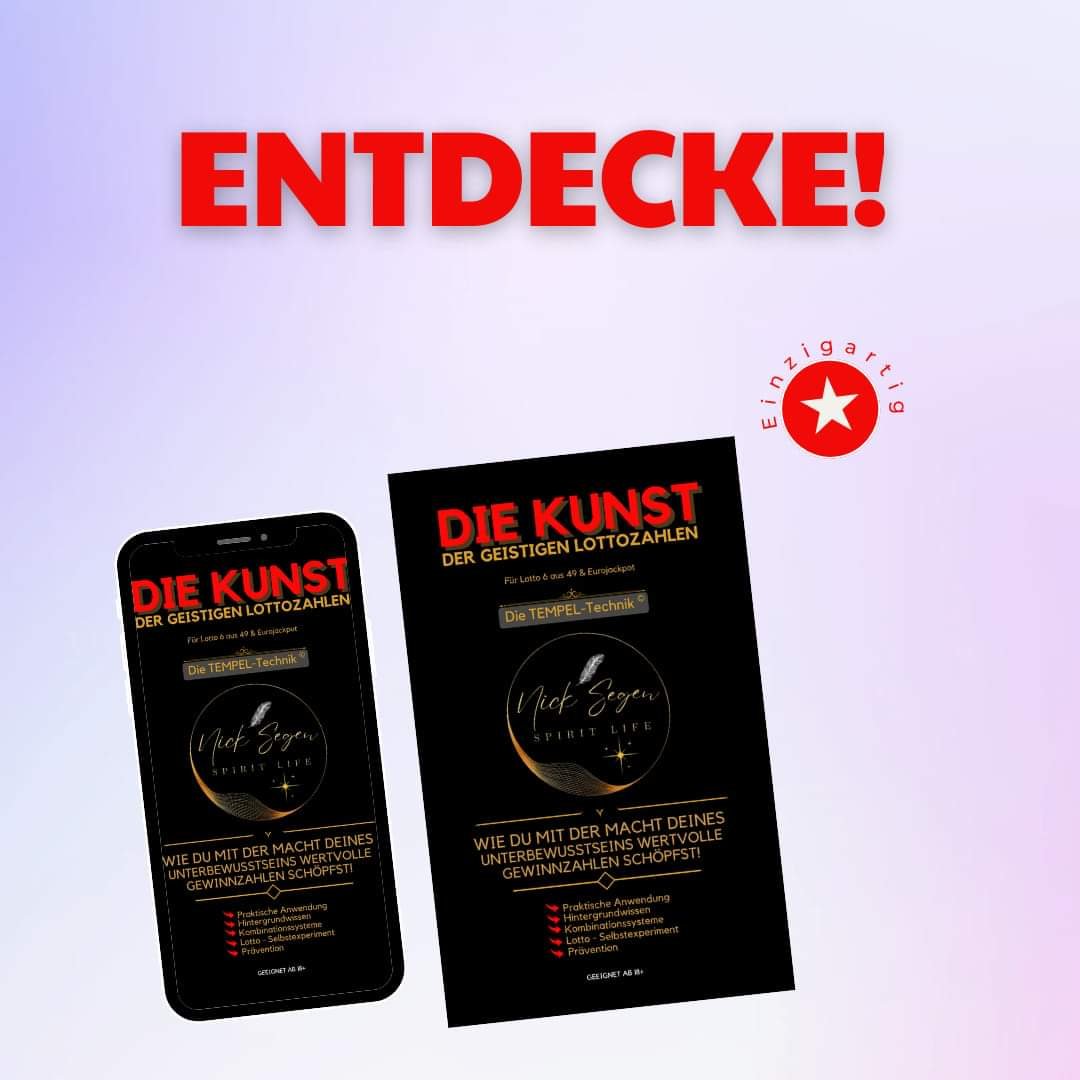 Eine Buchempfehlung für das Buch "Die Kunst der geistigen Lottozahlen " von Nick Segen