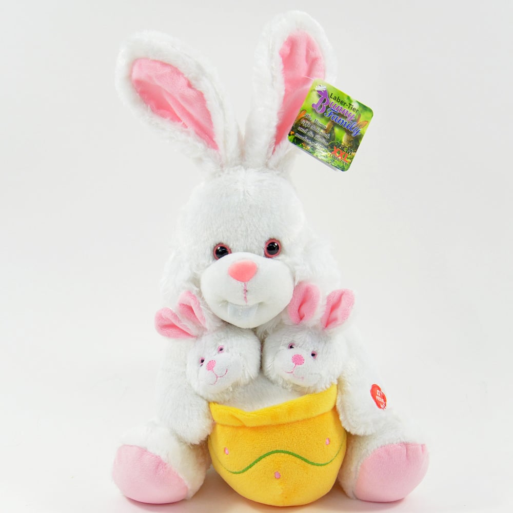 Kuscheltier Hase mit Babys
