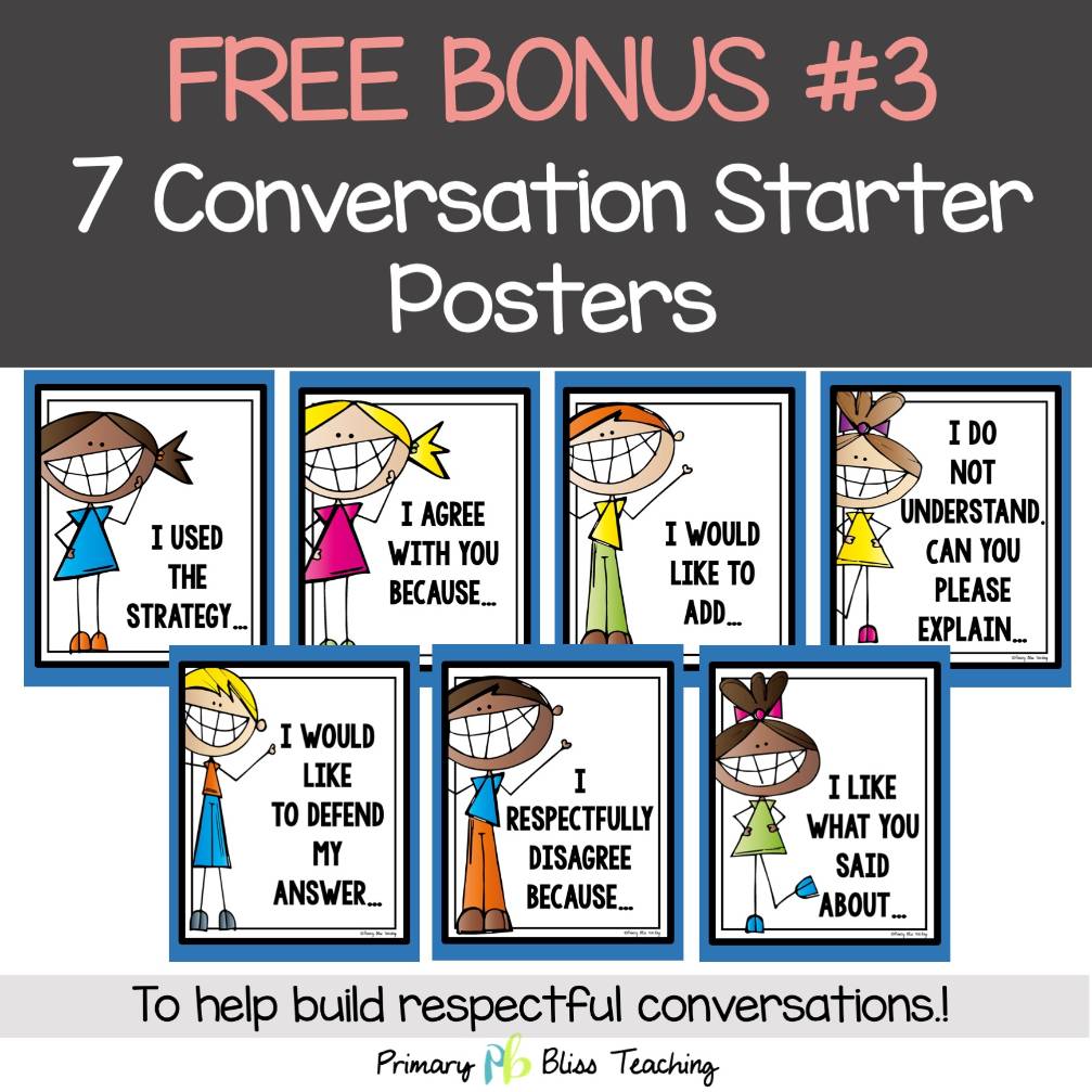 KINDERGARTEN NUMBER TALKS BUNDLE for BUILDING NUMBER SENSE AND MENTAL MATH