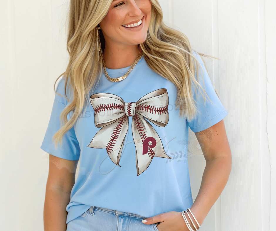 Philadelphia Baseball Logo Bow - Payhip