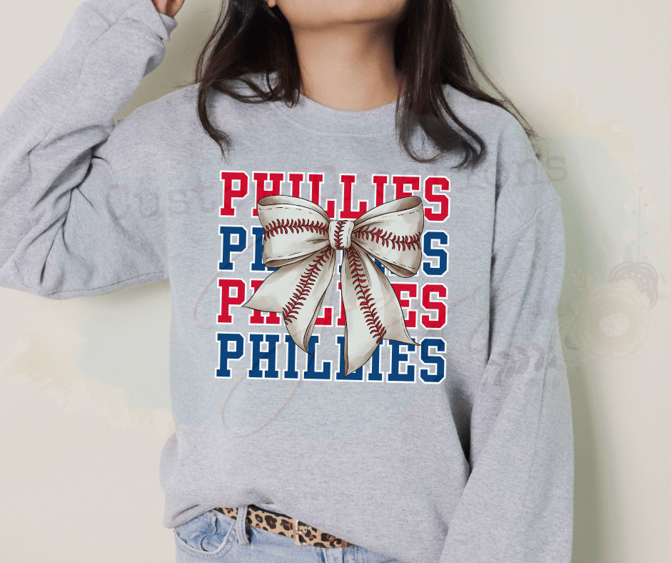 Philadelphia Baseball Repeat w/ Bow - Payhip