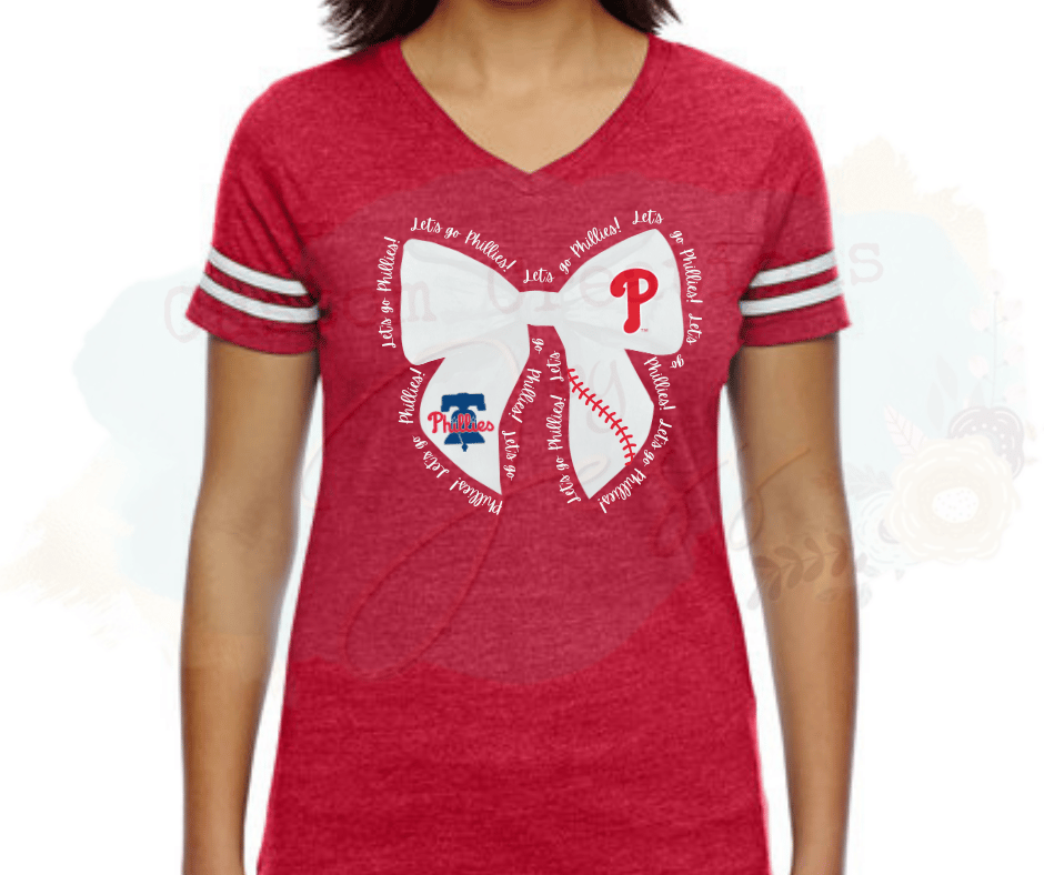 Philadelphia Baseball Coquette Bow - Payhip