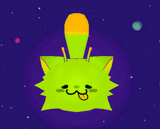 GLORPY THE ALIEN KITTY