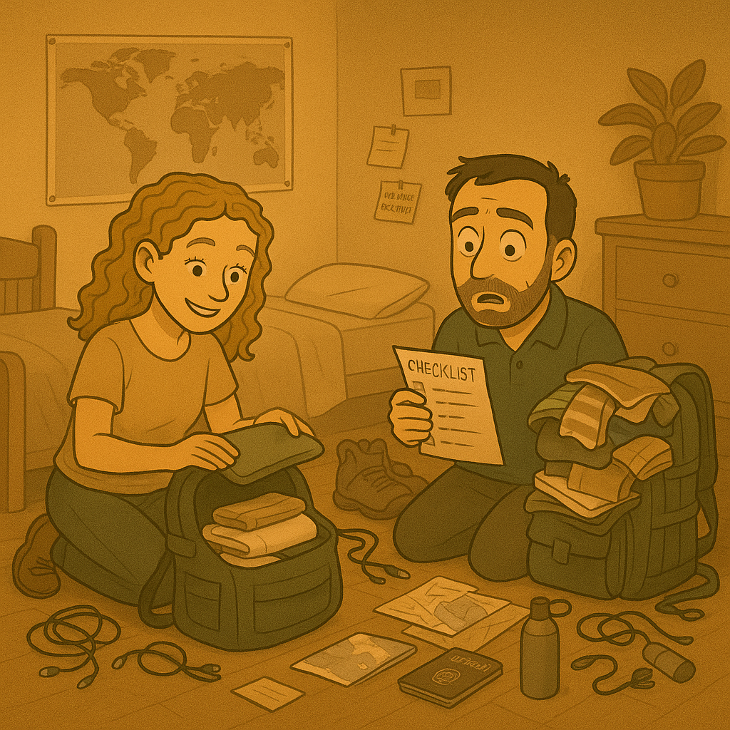 Arthur, Zoé, Globe Seekers, theglobeseekers, BD, histoire d’amour, couple, voyage, école, ingénieurs, fête, bière, amis, messages, distance, Mont Rainier, Seattle, États-Unis, road trip, architecture, bâtiment, travail, alternance, projet, création, contenu, aventure, rêves, idées, liberté, humour, authenticité, complicité, voyage en couple, récit, amour vrai, vie à deux, dessin, illustration, univers Globe Seekers, storytelling, jeune couple, découverte, voyage Asie, backpack, bonheur, inspiration, projet de vie