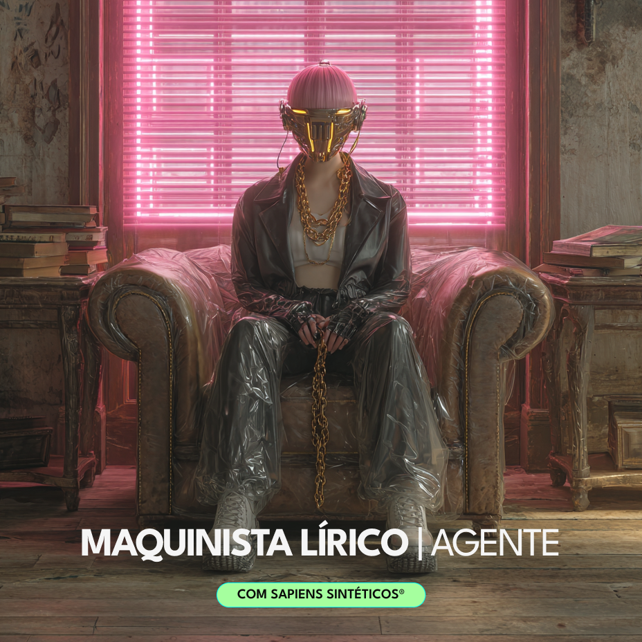 Maquinista Lírico Agente Criador de letras Sapiens Sintéticos