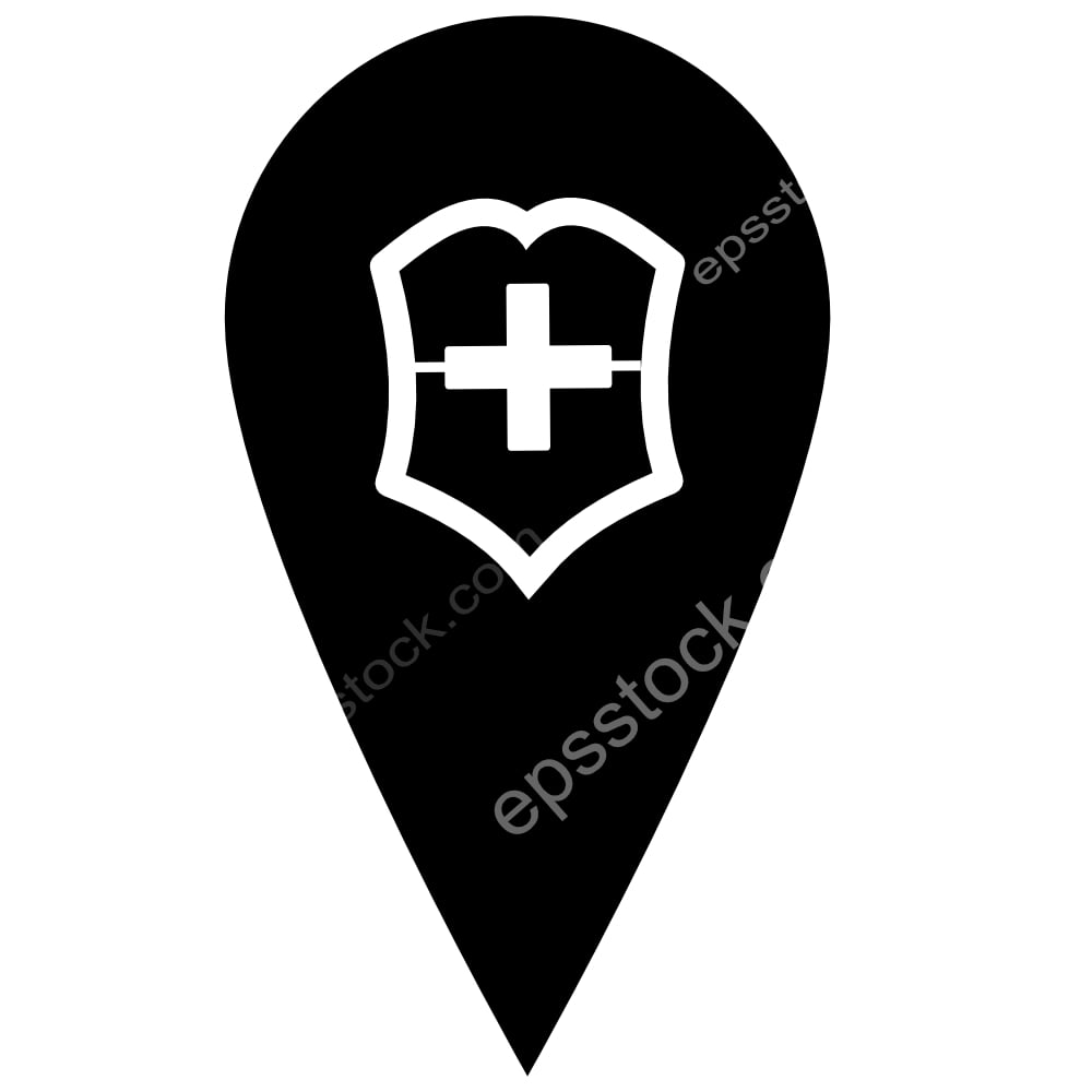 Switzerland travel symbol