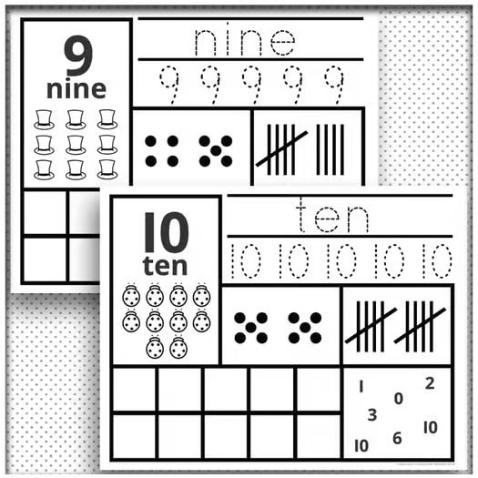 Number Sense Activity Worksheets