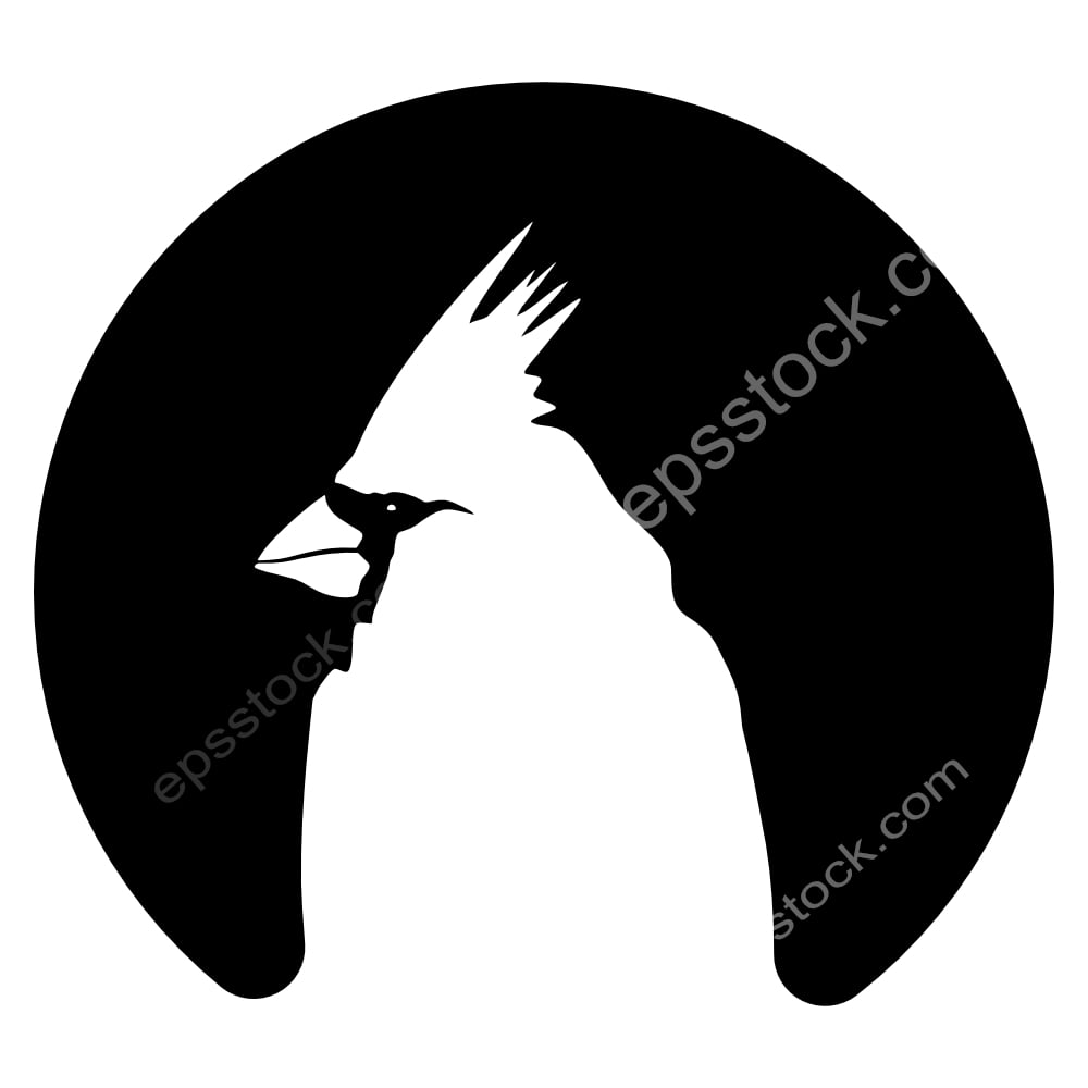 Cardinal bird symbol