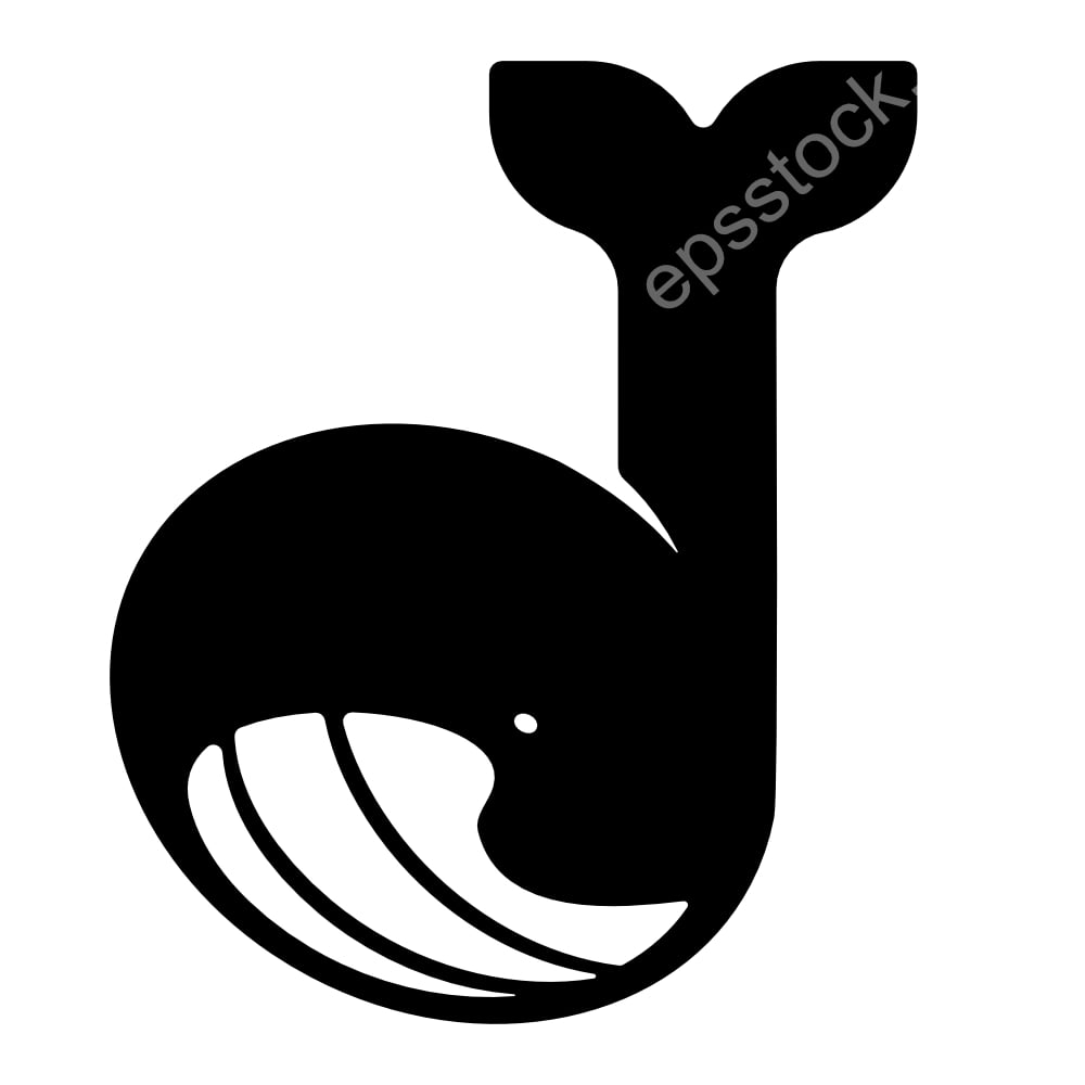 musical note in the shape of a whale