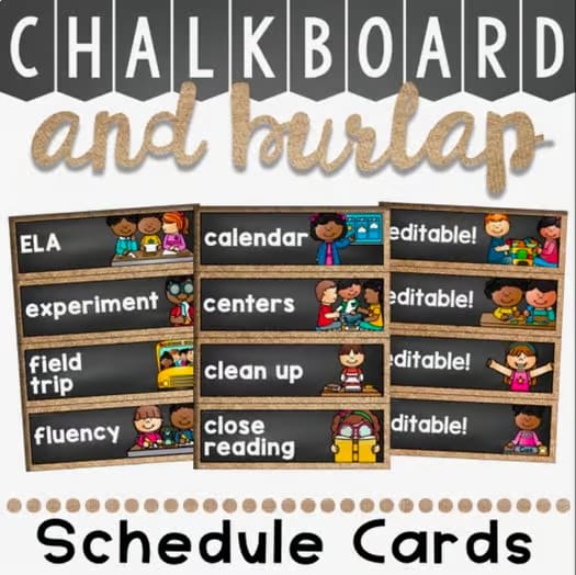 Chalkboard and Burlap Decor Bundle 800 pages