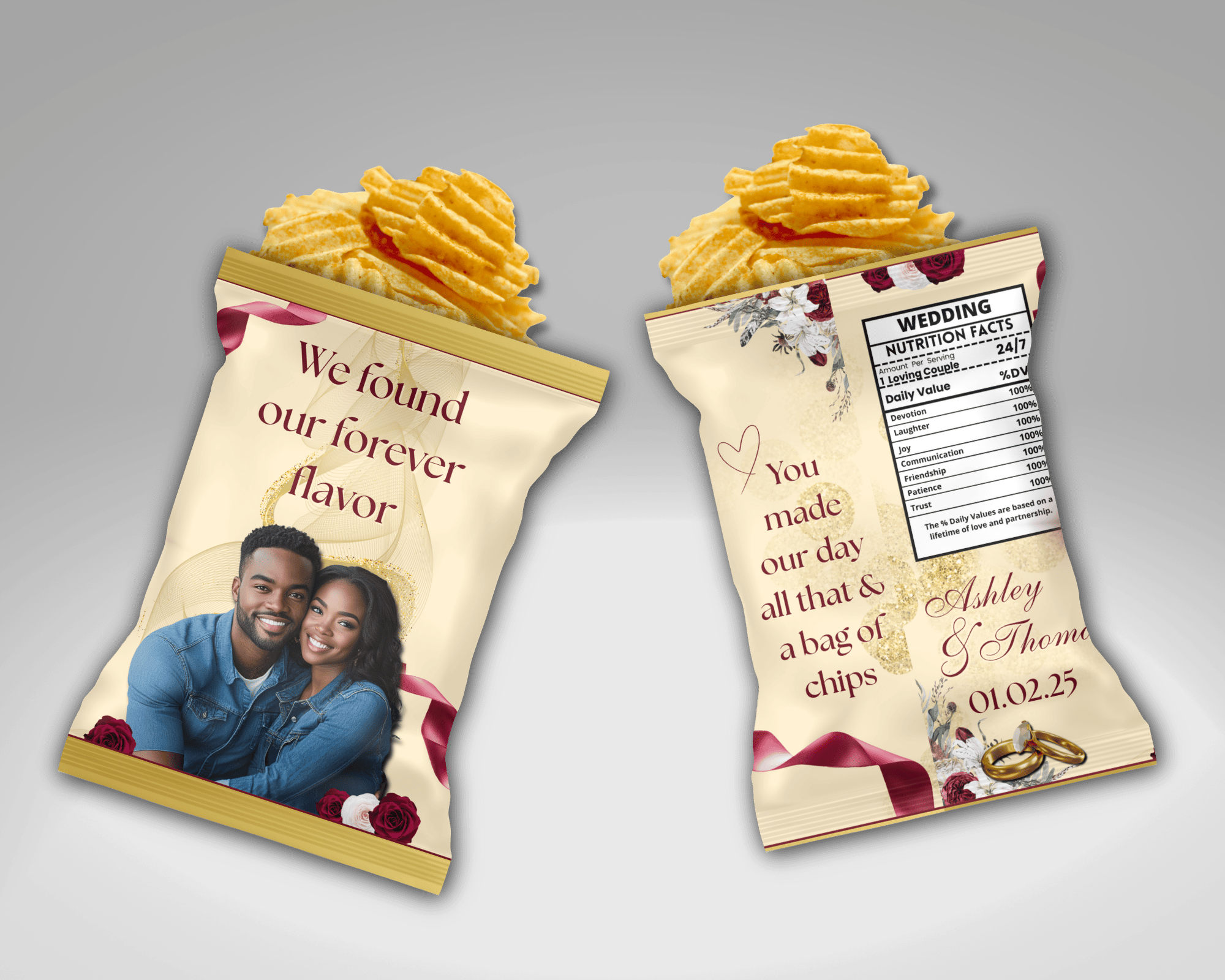 Chip Bag Holiday Bundle Template - Payhip