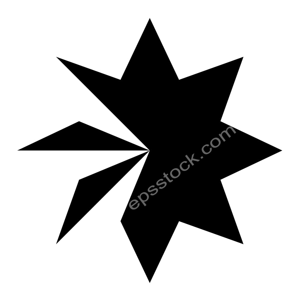 eight pointed star symbol