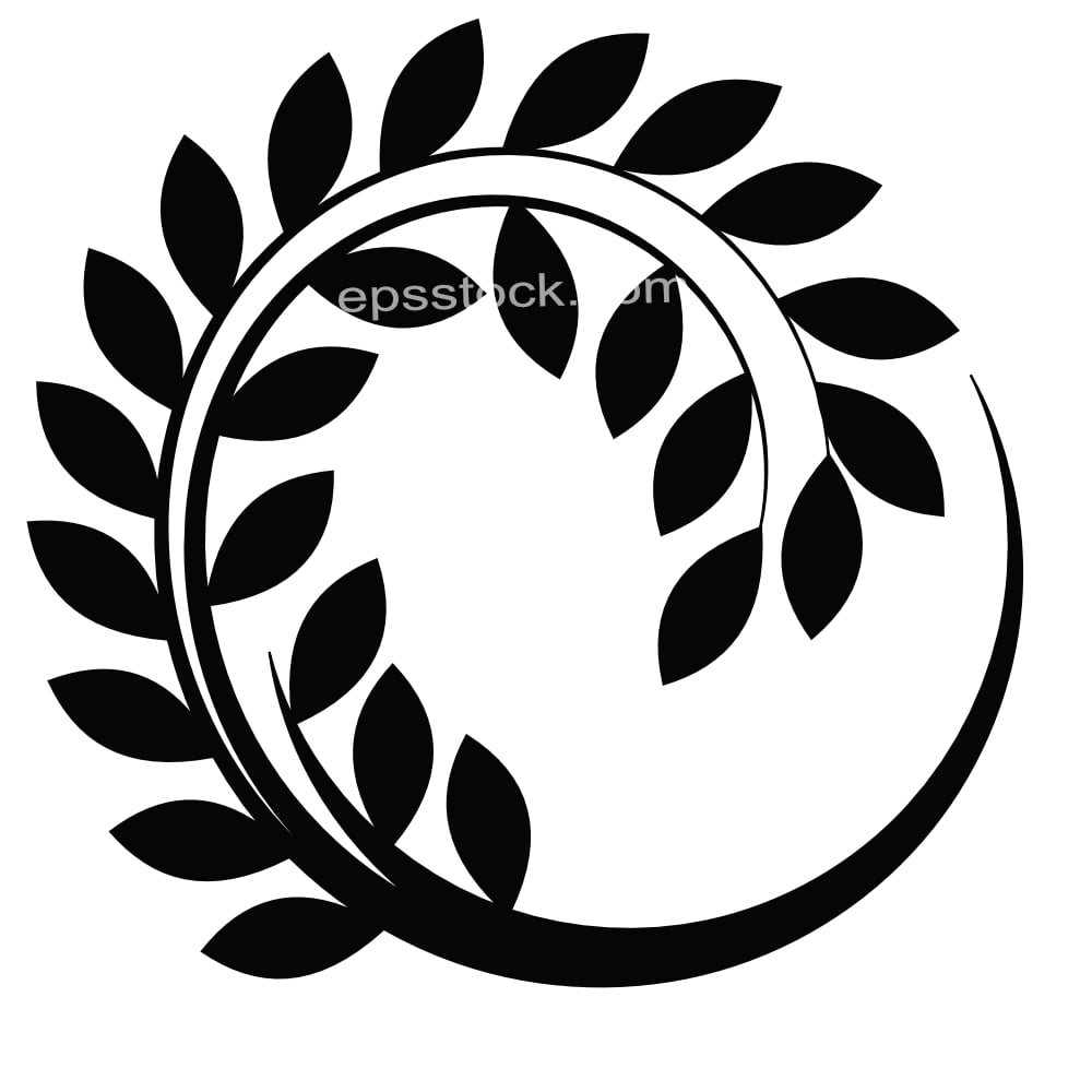 Laurel wreath symbol