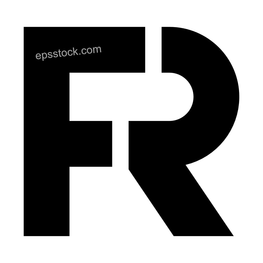FR lettering