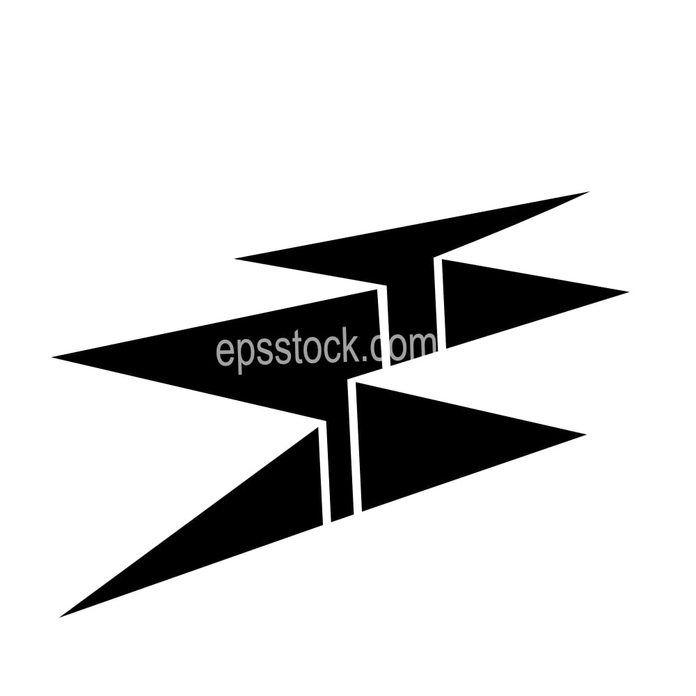 ice crack symbol