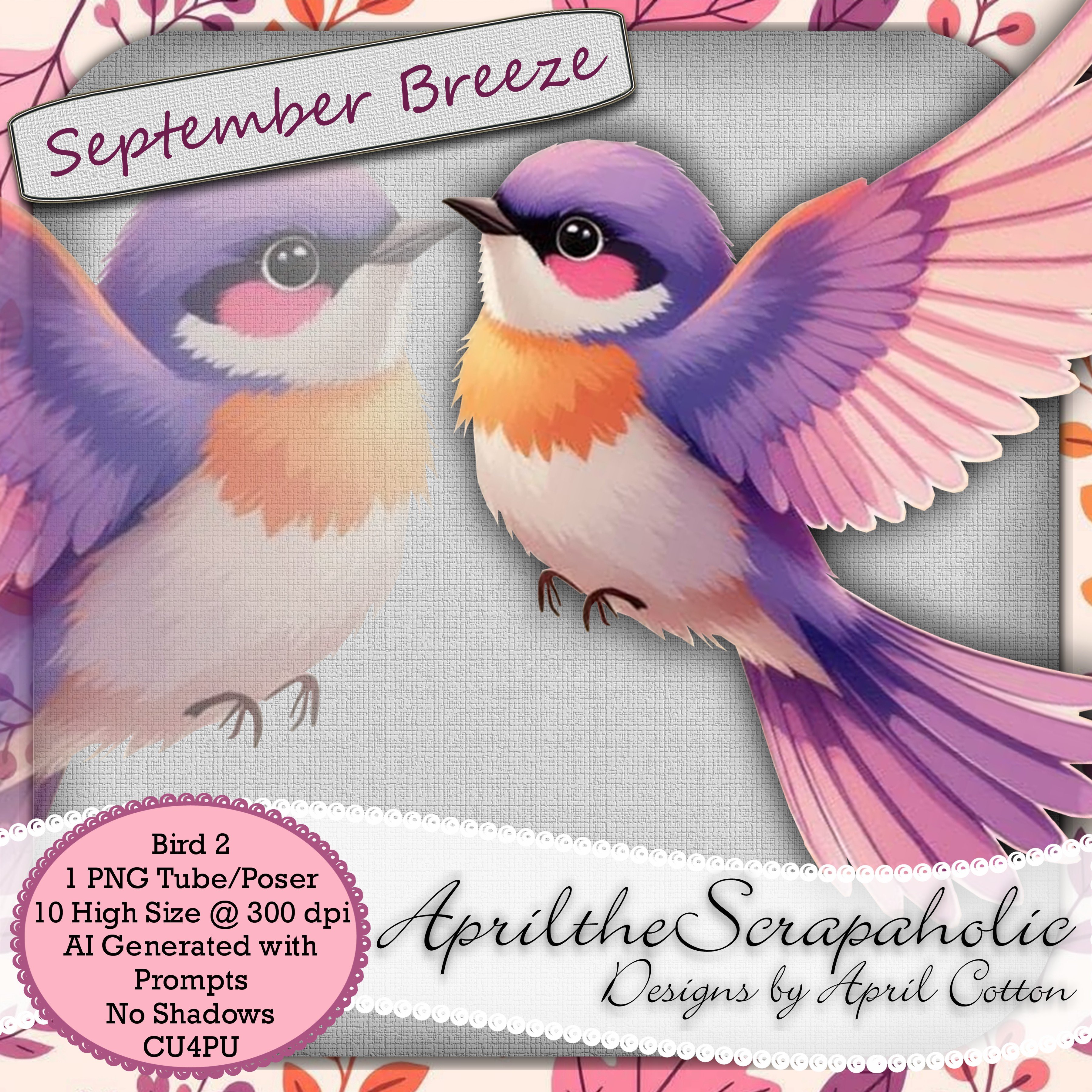 September Breeze - Bird 2 - Payhip