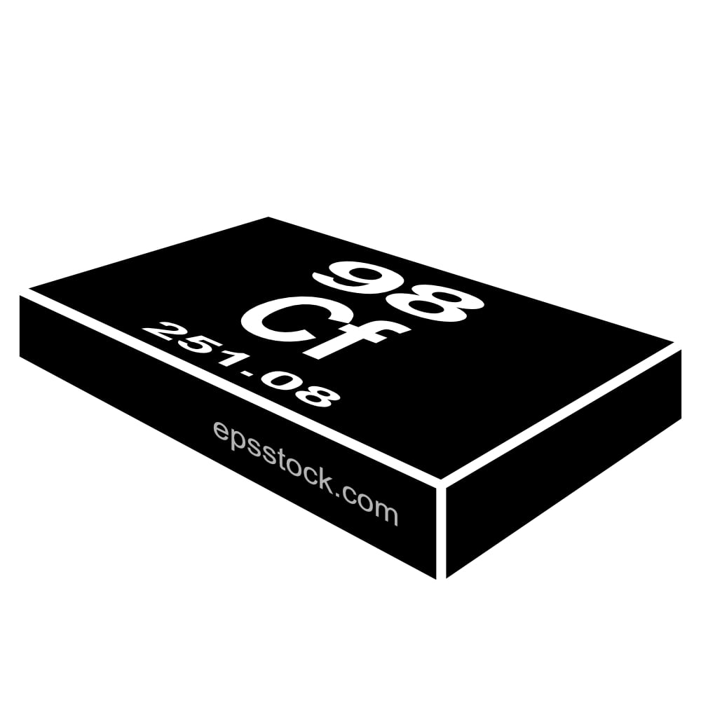 Californium chemical symbol