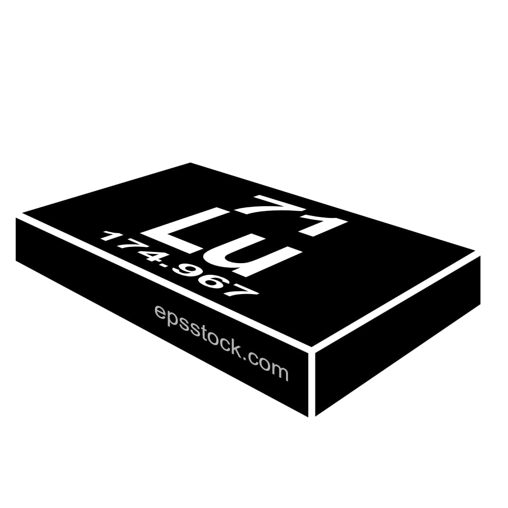 Lutetium chemical symbol