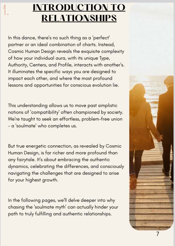 Authentic relationship and conscious partnership in Human Design.