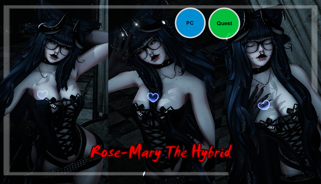 Rose-Mary The Demon Hybrid (PC/QUEST-VRCFT)