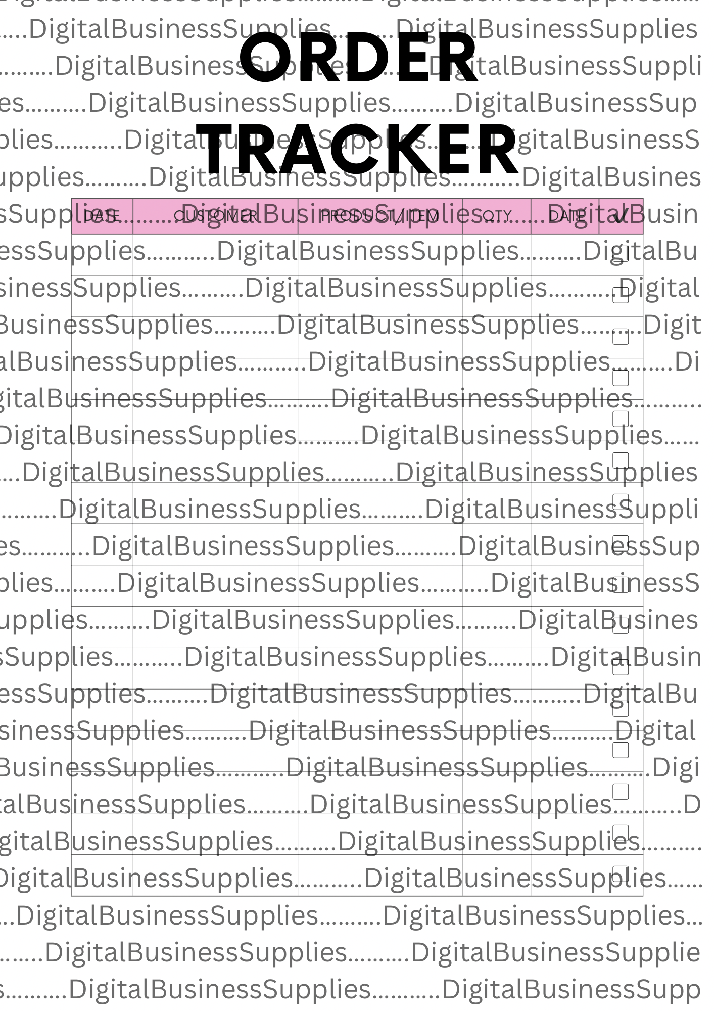 Order tracker in pink - Payhip