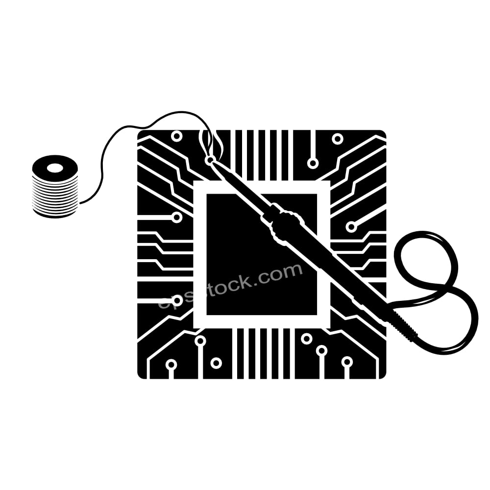 soldering wire symbol