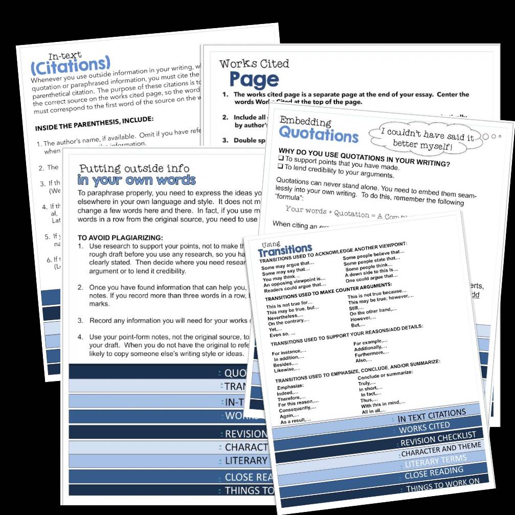 The English Student`s Guidebook to Writing, Research & Analysis