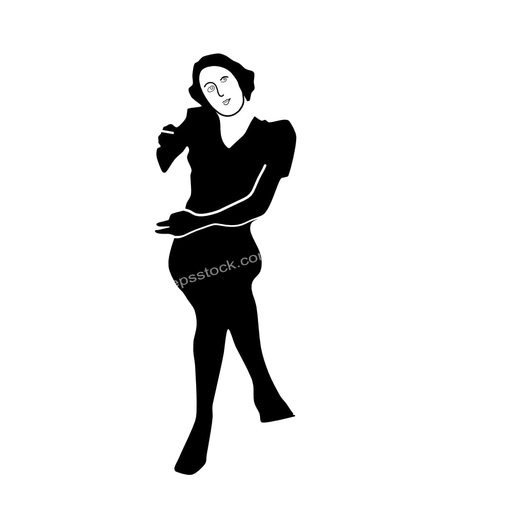 woman sitting on chair