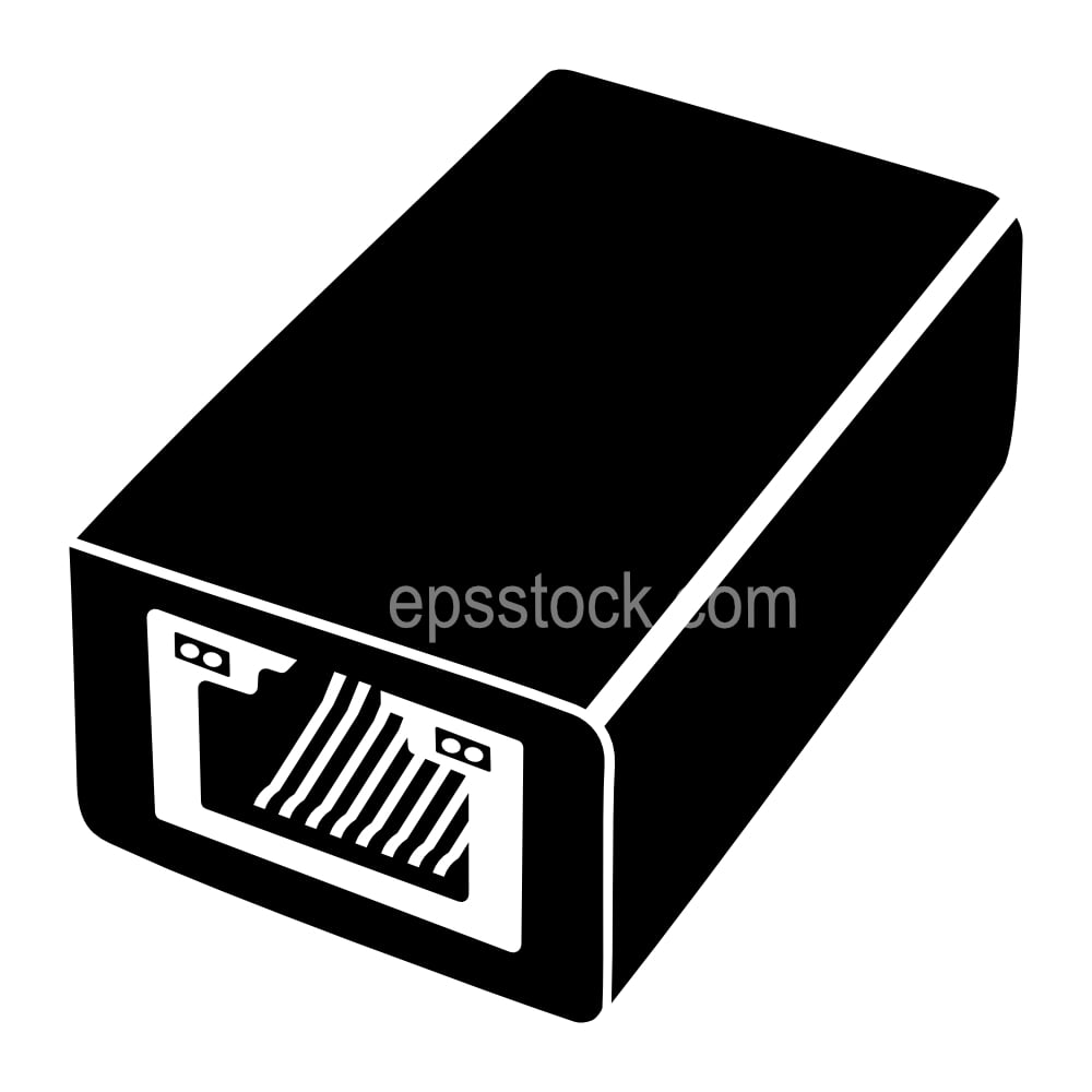 Network lan connector