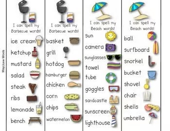 Writing and Word Work Cards