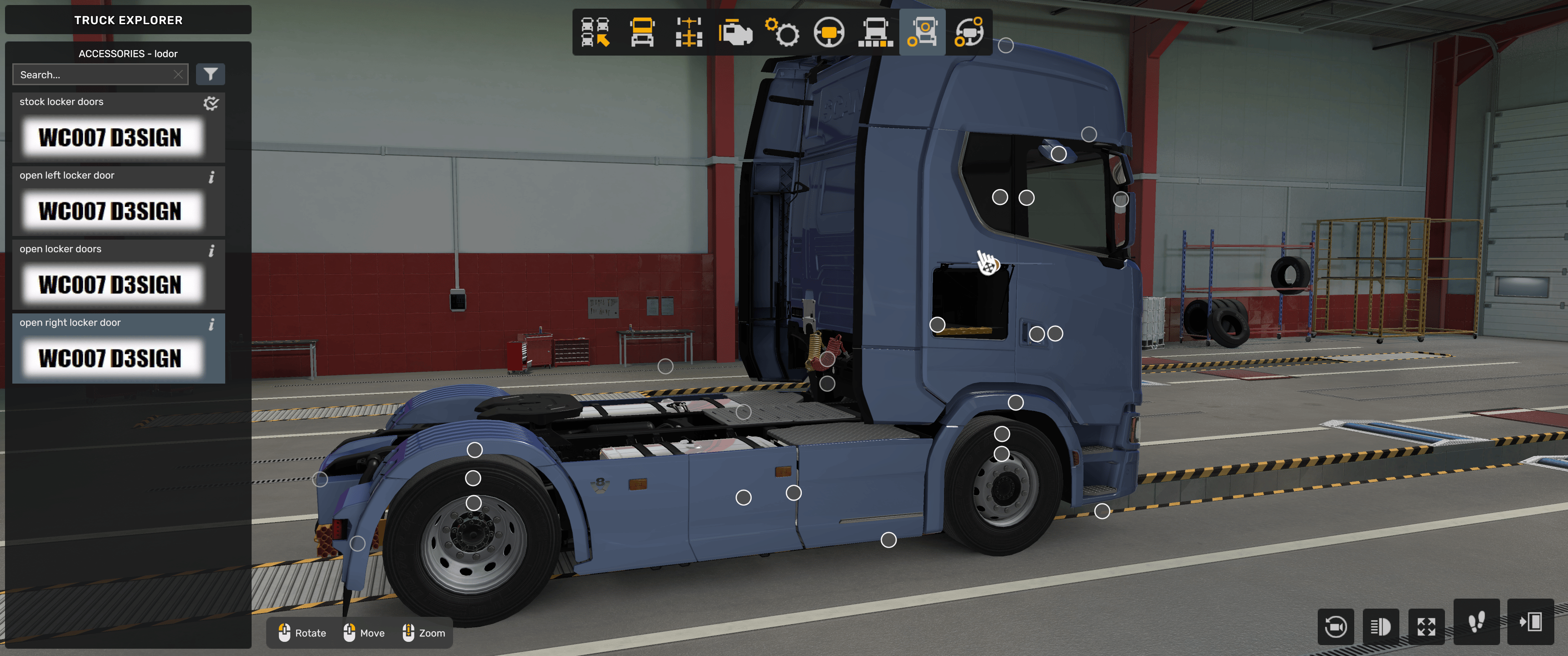 ,,ˇ [lodor tuning part] Scania NG side locker doors open - Payhip