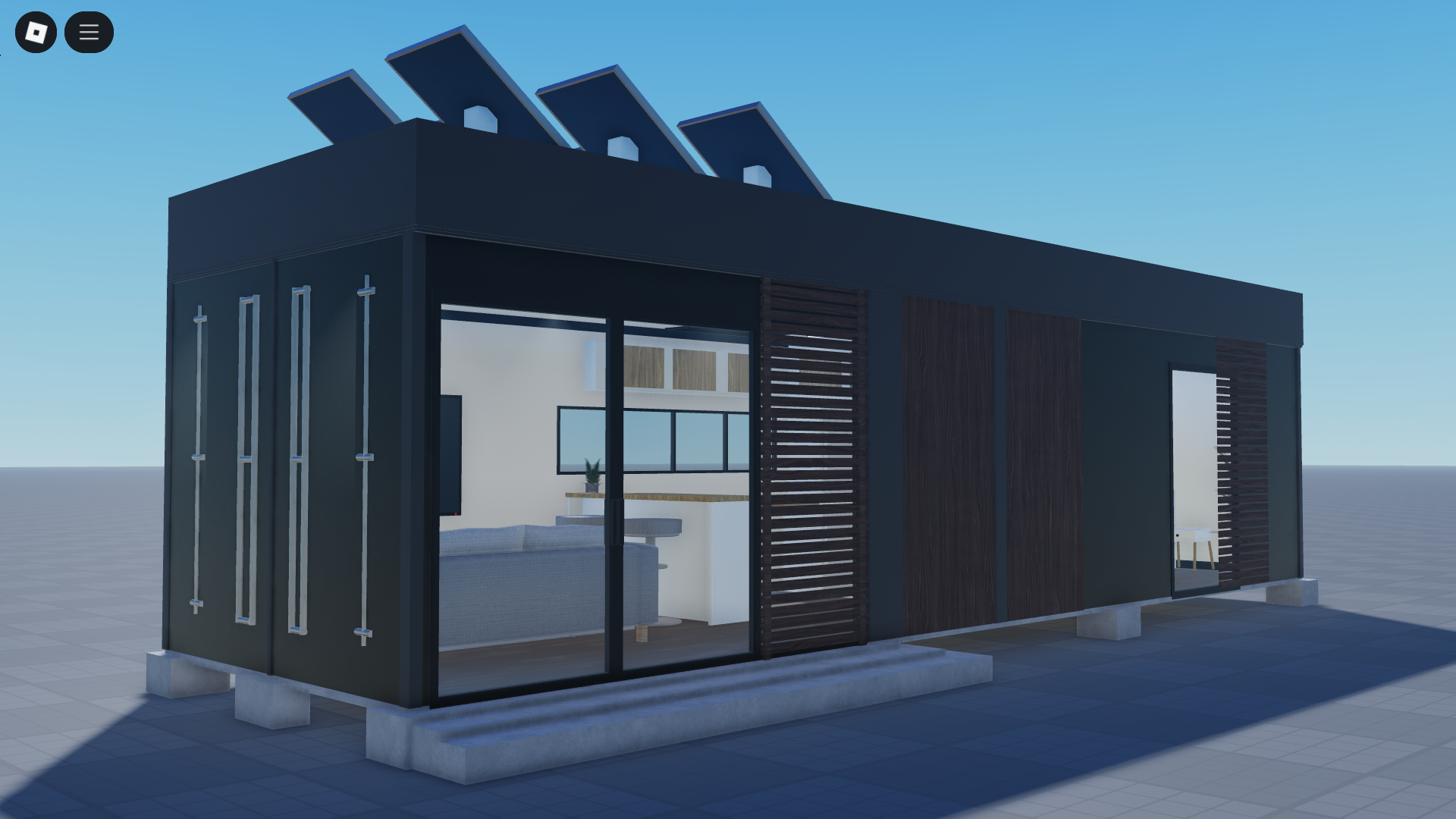 Roblox Container Model Container Home – Roblox Cute Tiny House Build