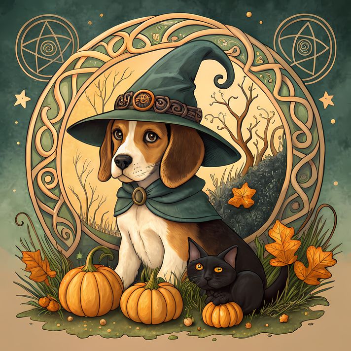 🐾Bring a touch of spooky charm and rustic elegance to your creative projects with this exclusive Halloween Folk Art Dog Bundle! Featuring 135 high-resolution PNG designs (3072px to 9216px, 300 DPI) in square, portrait, and landscape formats, this collecti