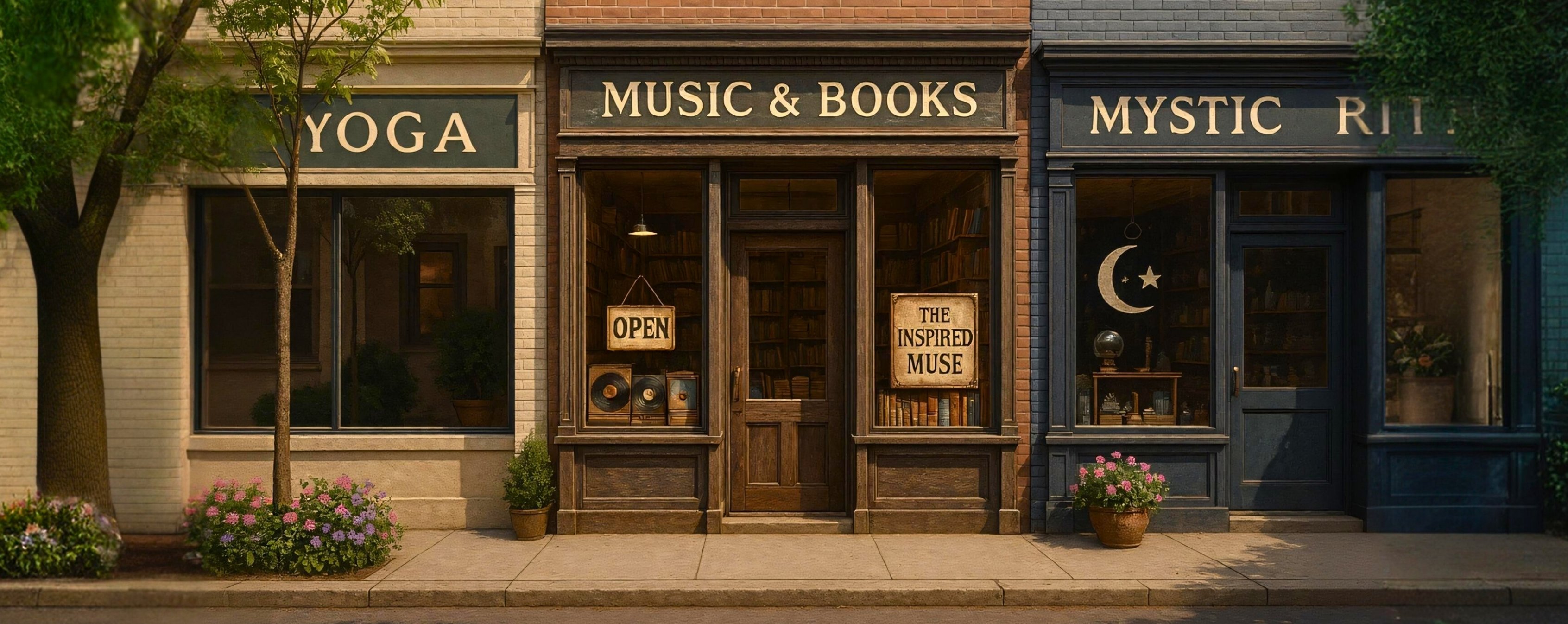 The Inspired Muse shop featuring apparel with original designs from Stephan Earl