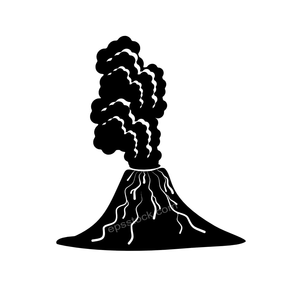 volcanic lava symbol