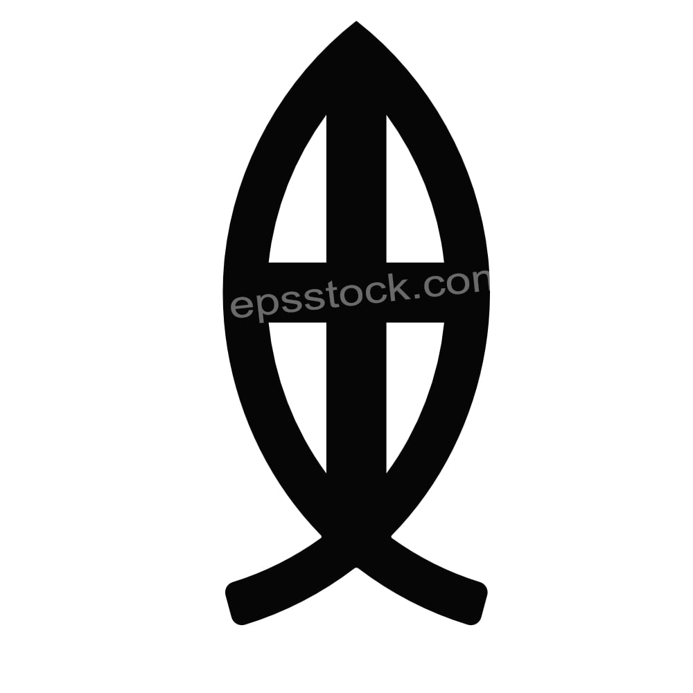 Christian Ichthys Cross symbol