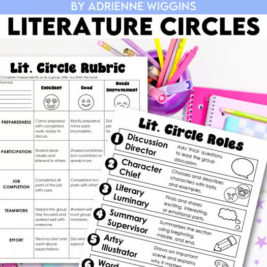 LiteratureCirclePrintableResources