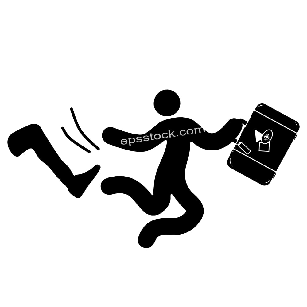 symbol of deportation from the country