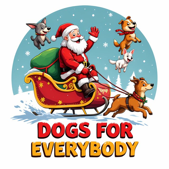 🐾65 Christmas Themed Dogs High-Res Art Images in different Illustrated and Painterly Art Styles  📦 What’s Included:  65 Files in total High Resolution: 300 DPI for professional quality Image Sizes: From 4608px to 6144px 🎨 Perfect For:  Wall Art & Décor Cu