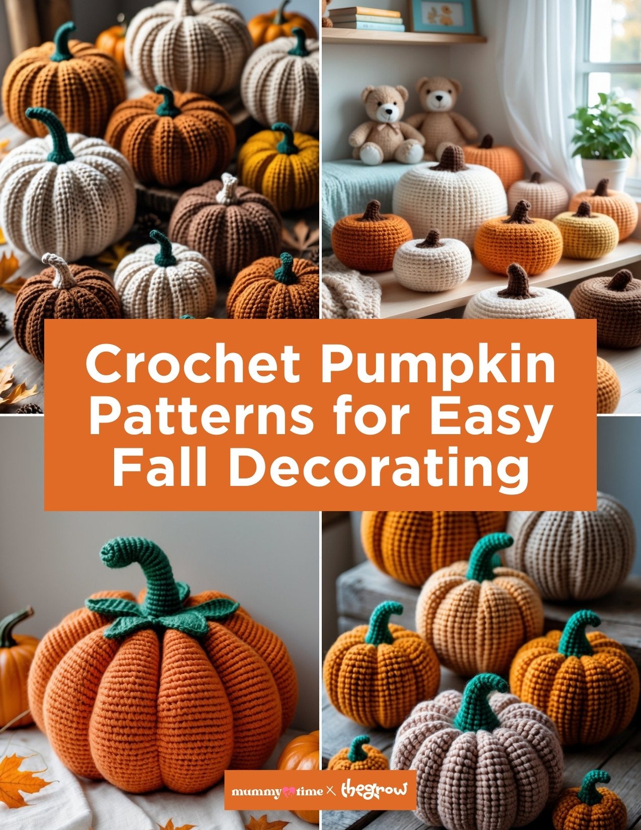 Crochet Pumpkin Patterns for Easy Fall Decorating - Payhip
