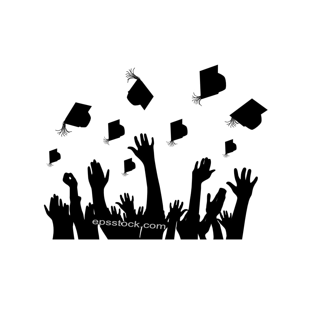Graduation day symbol