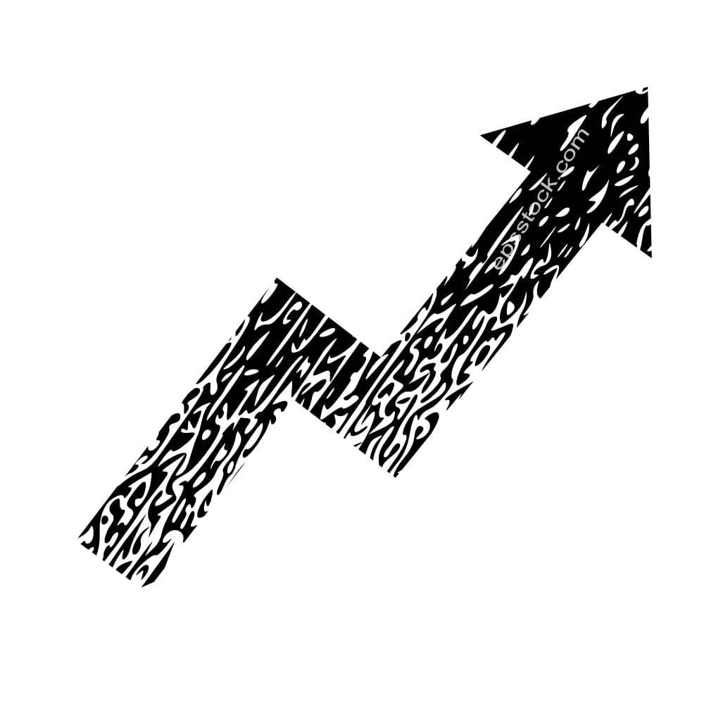 growing business arrow