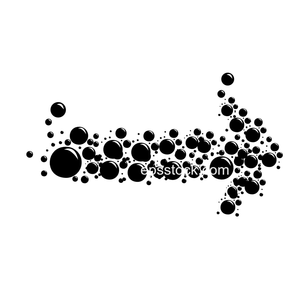Bubble arrow