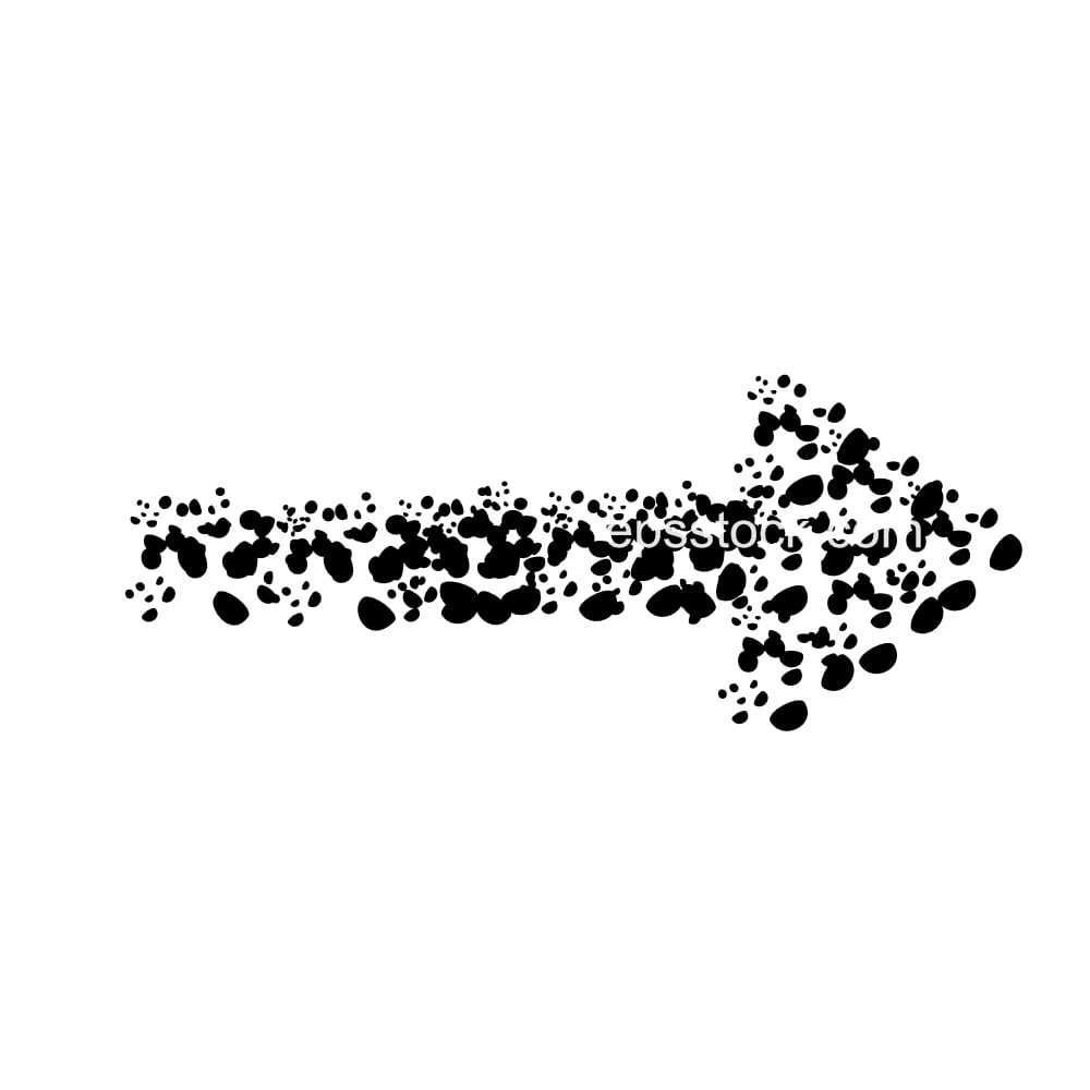 black Grunge Arrow