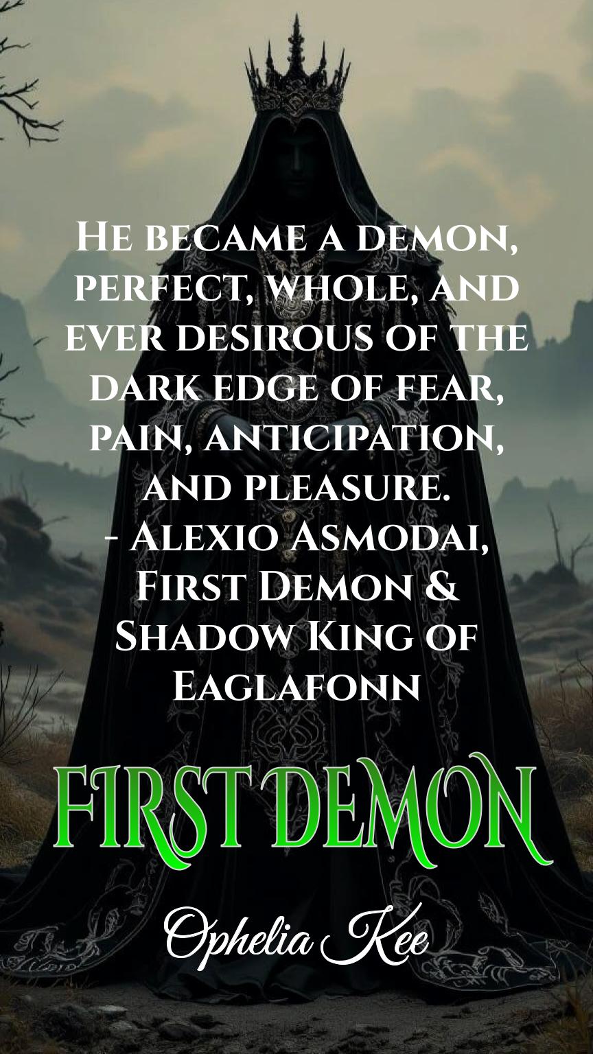 First Demon Book Quote Card