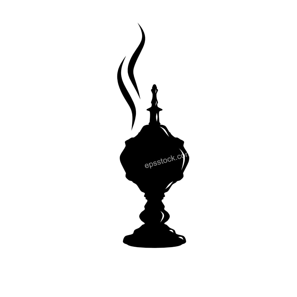 bakhoor burner symbol